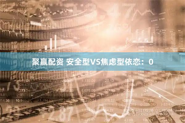 聚赢配资 安全型VS焦虑型依恋：0